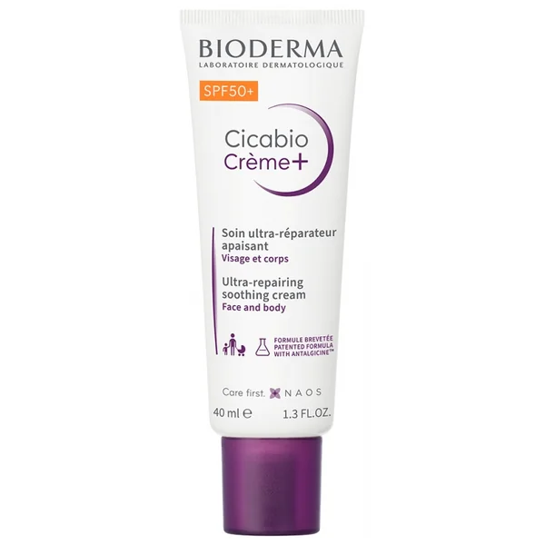 Bioderma Cicabio crème+ SPF50+ 40ml