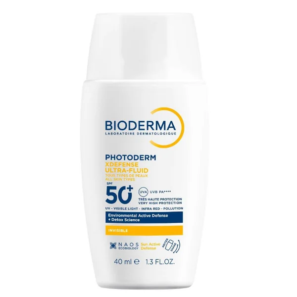 Bioderma Photoderm Xdefense Ultra-Fluid SPF50+ Invisible 40ml