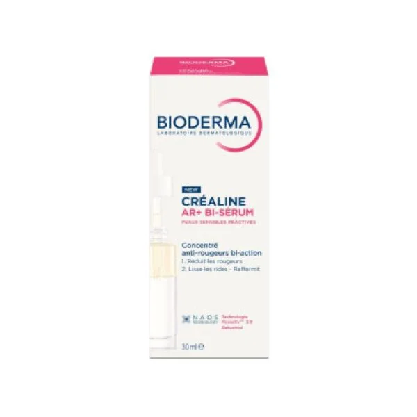 BIORDERMA - Créaline AR + BI Sérum , Peaux sensibles réactives - 30 ML