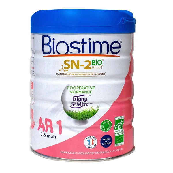 Biostine Lait AR 0-12 mois SN-2 bio plus 800g
