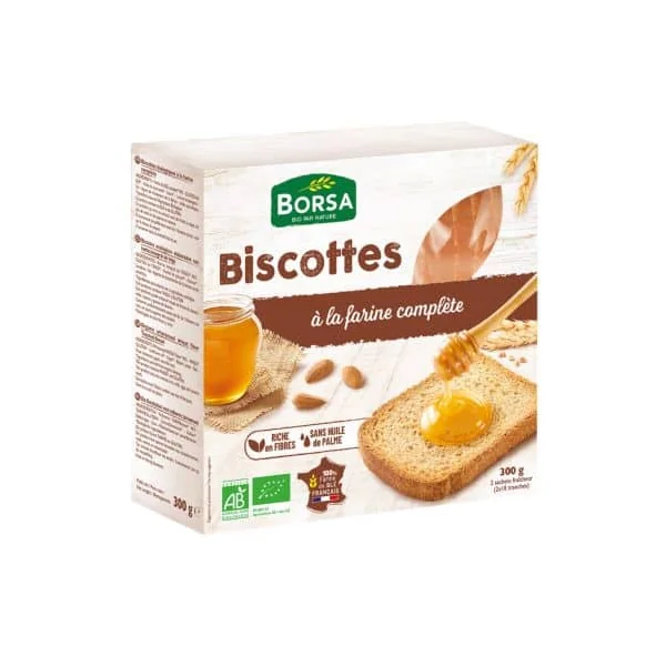 Biscottes Complètes 300g Borsa