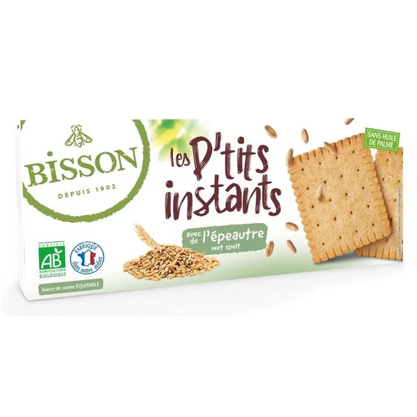 Biscuit P'tits Instants épeautre 155g