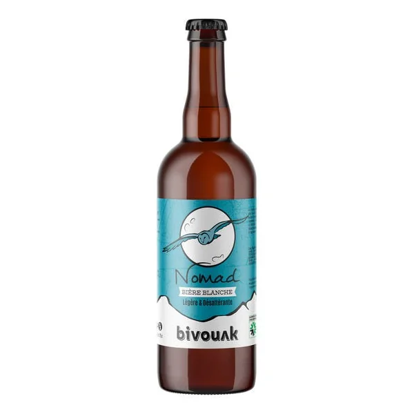 Bière blanche Nomad 4,7° 75cl
