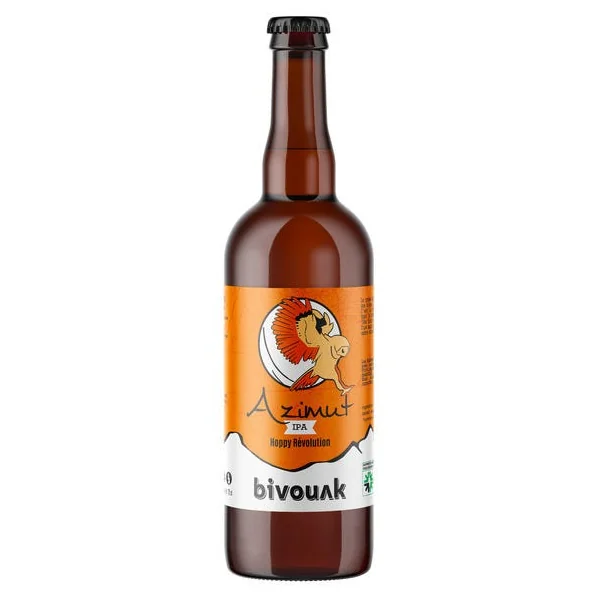 Bière blonde IPA Azimut 4,8° 75cl