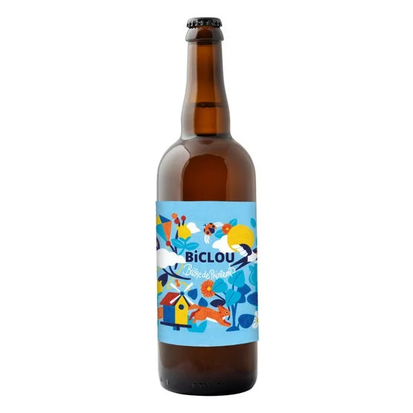 Bière de printemps Biclou 3° 75cl