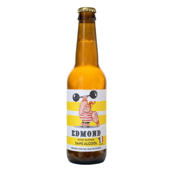 Bière Edmond blonde sans alcool 0,4° 33cl