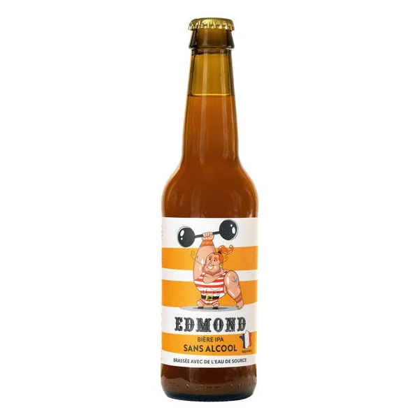 Bière Edmond IPA sans alcool 0,4° 33cl