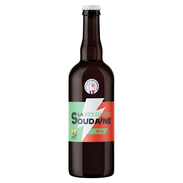 Bière IPA La Soudaine 5,6° 75cl