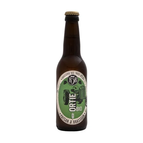 Bière Ortie Bio Brasserie des Trois becs 33cl
