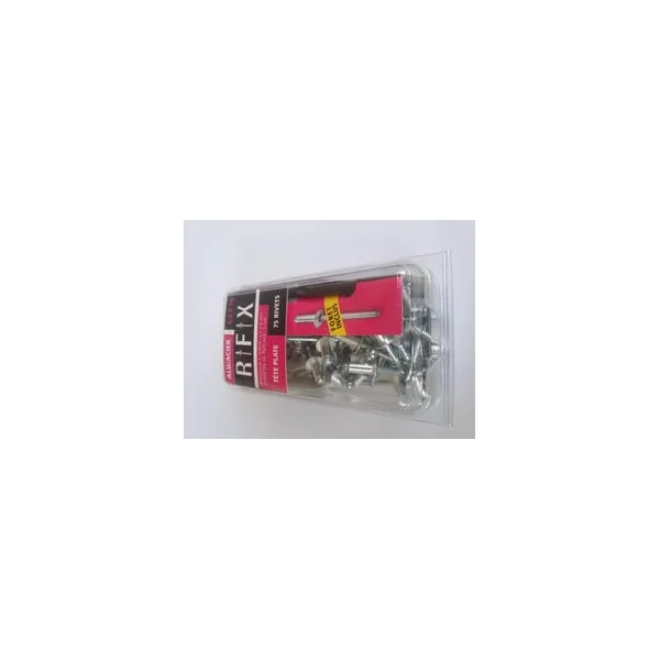 Blister Rivet Alu/Acier Ø4,8X10mm TP + Foret