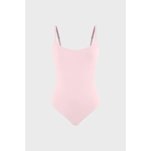 Body en microfibre avec brassière intègrée