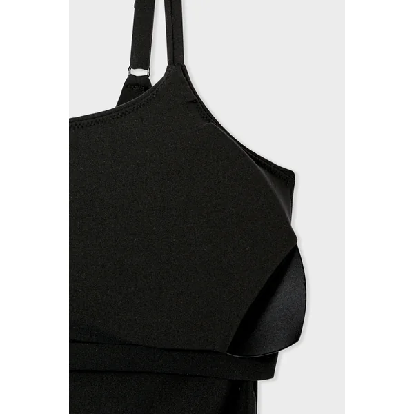 Body en microfibre avec brassière intégrée