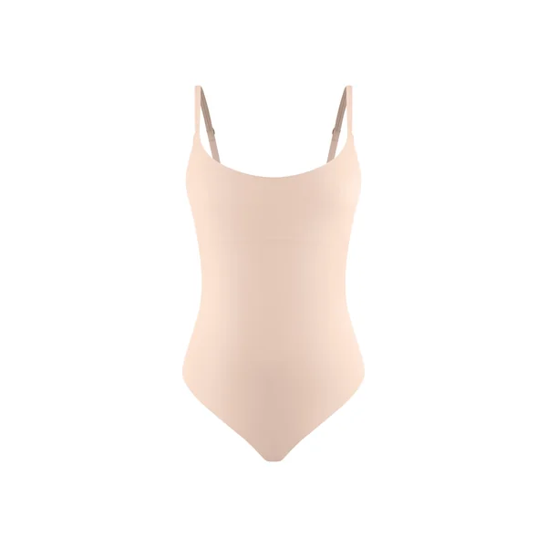 Body en microfibre avec brassière intégrée