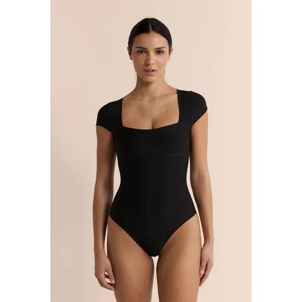 Body manches courtes avec pads amovibles