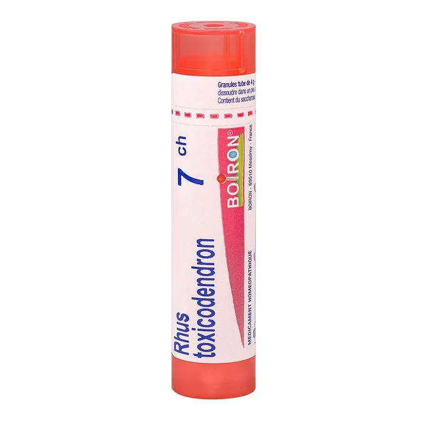 Boiron Rhus Toxicodendron 7CH Tube 80 Granules