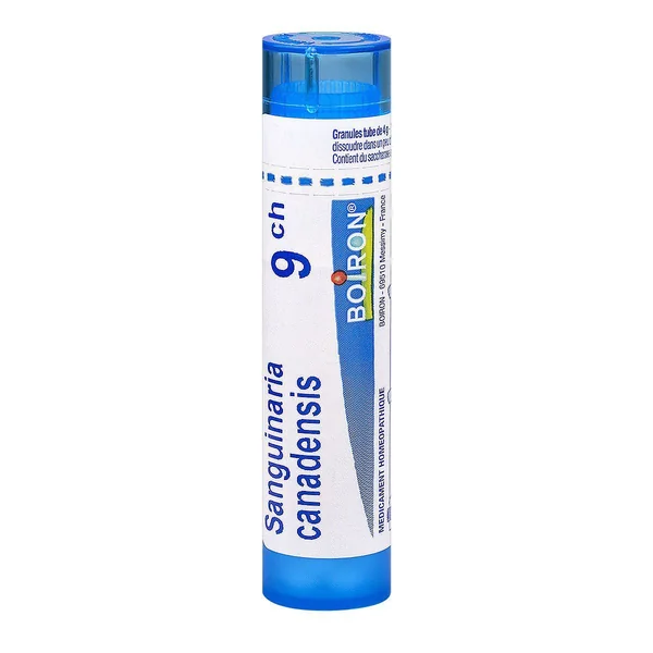 Boiron Sanguinaria canadensis 9CH tube 80 granules