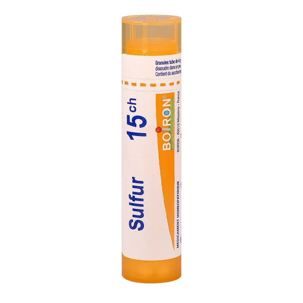 Boiron Sulfur 15CH Tube 80 Granules