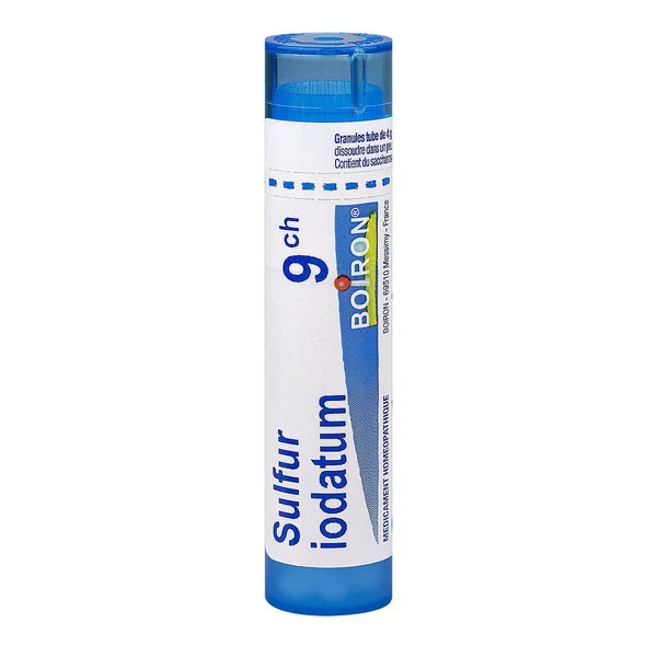 Boiron Sulfur Iodatum 9CH Tube 80 Granules