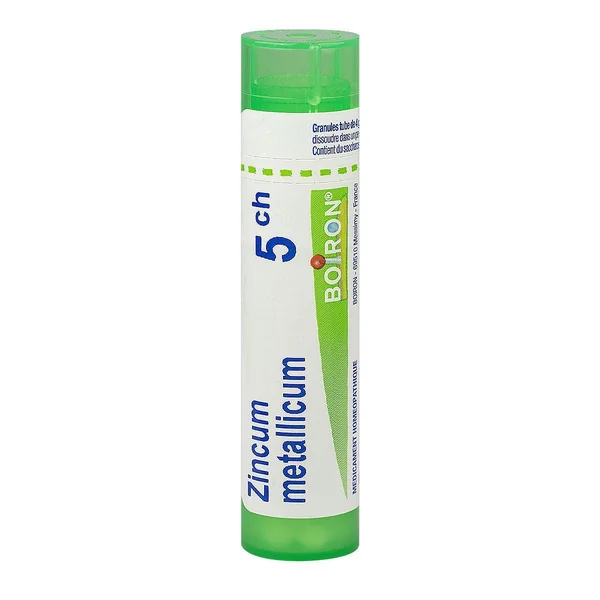 Boiron Zincum Metallicum 5CH Tube 80 Granules