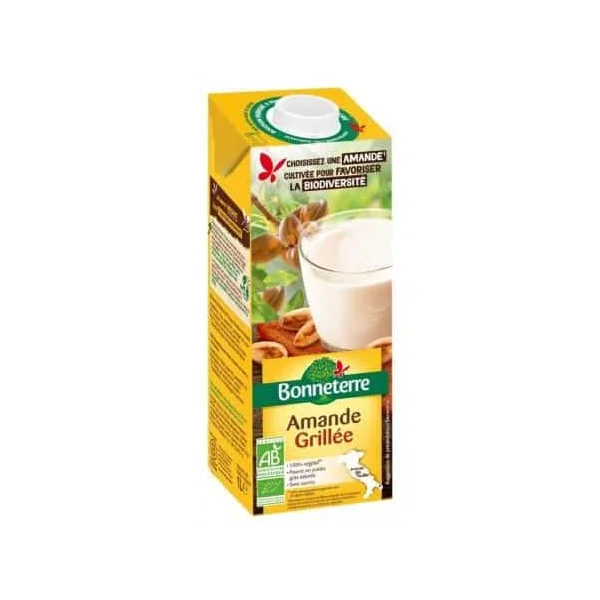 Boisson amande grillée 1L bio – Bonneterre