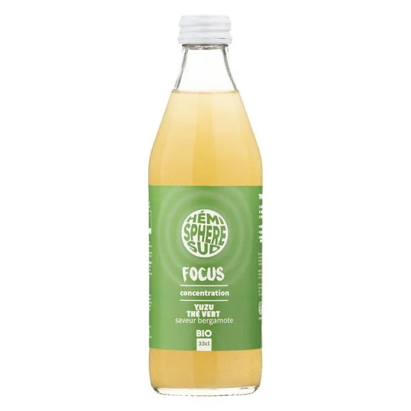 Boisson concentration Focus yuzu thé vert saveur bergamote 33cl