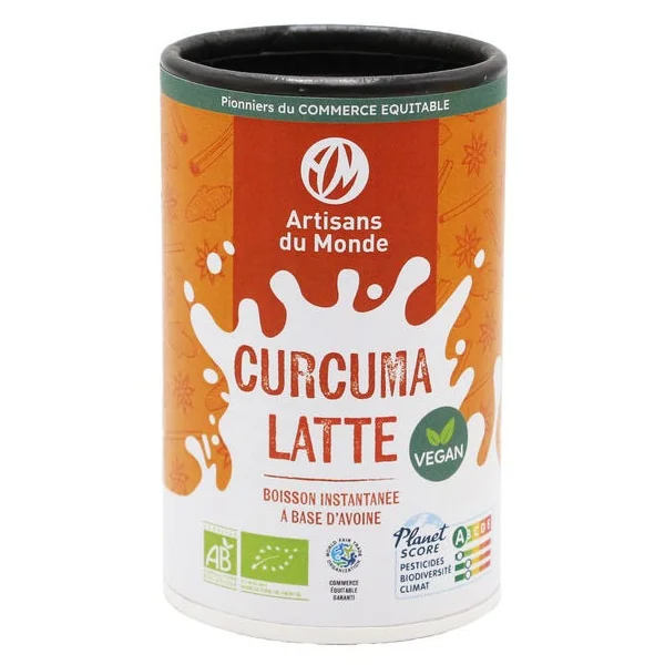 Boisson instantanée curcuma latte 250g
