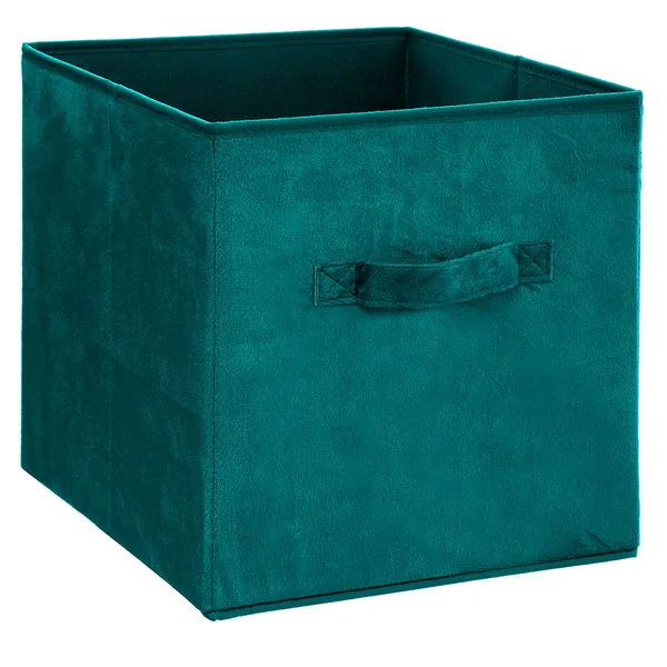 Boite de rangement Mix'n Modul velours bleu 31x31cm