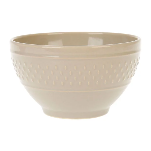 Bol faïence GRAIN DE RIZ beige 67cl - LETHU
