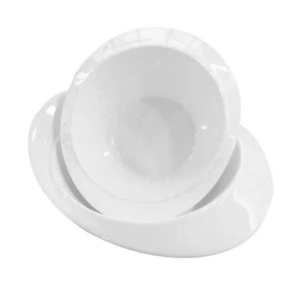 BOL IRREGULIER 26 CM BLANC PORCELAINE (8 UNITÉ) - Garcia de Pou