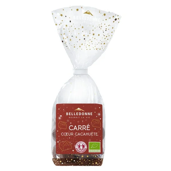 Bonbon carré coeur cacahuète 120g