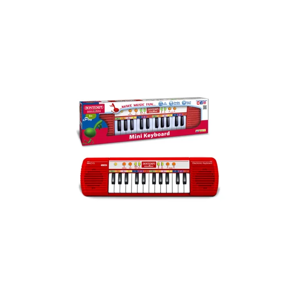 Bontempi Mini Clavier, 24 touches, 10 mélodies, fonction dapprentissage, enregistrement