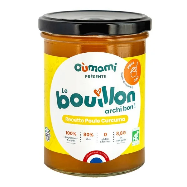 Bouillon poule curcuma 370ml