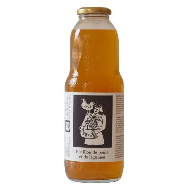 Bouillon poule légumes 1L