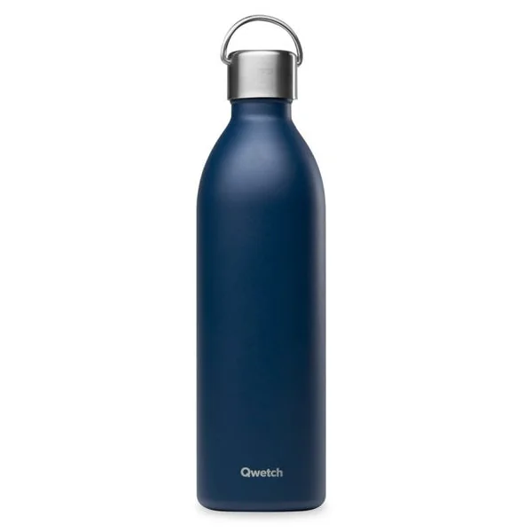 Bouteille iso inox Ac Matt bleu 1L