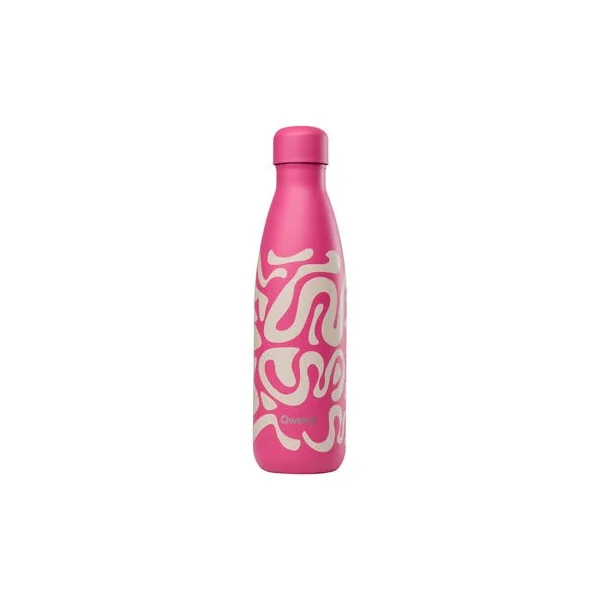 Bouteille iso inox magenta Waves 500ml