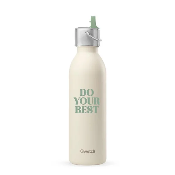Bouteille iso inox sable Do your best 600ml