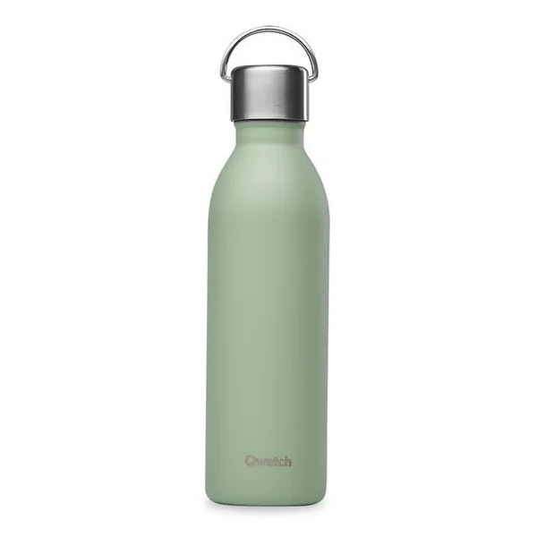 Bouteille isotherme vert tilleul 600ml