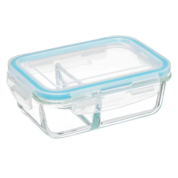 Boîte alimentaire rectangulaire double verre 1.01L