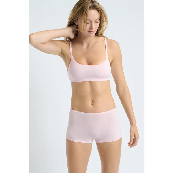 Brassière sans armatures en microfibre