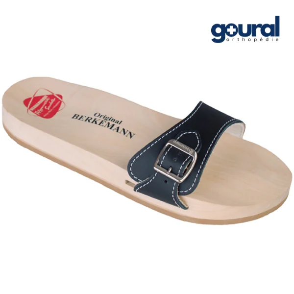 Brides de rechange cuir pour semelles en bois originales