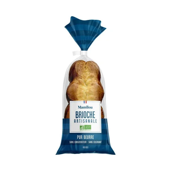 Brioche artisanale pur beurre 400g