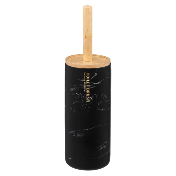 Brosse WC LEA effet marbre noir 10.2x37.8cm