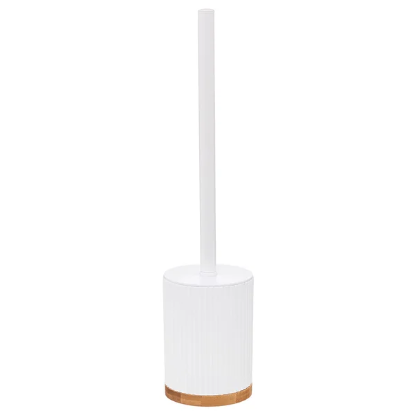Brosse WC poly résine LINEA blanche H 40cm