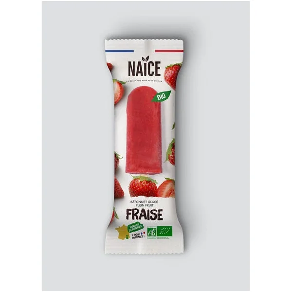 Bâtonnet sorbet fraise 65g