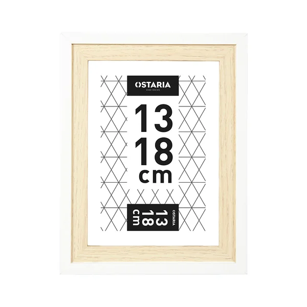Cadre photo CALI bois clair 13x18cm
