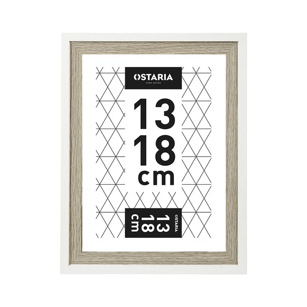 Cadre photo CALI bois foncé 13x18cm