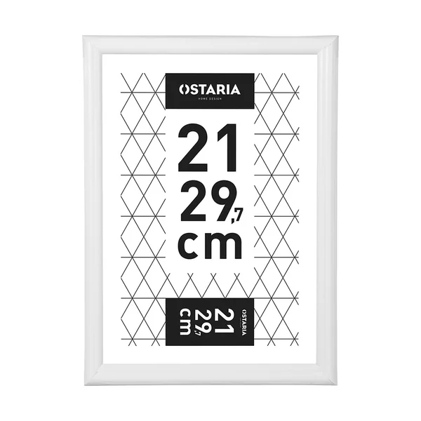 Cadre photo ONYX blanc 21x29.7cm