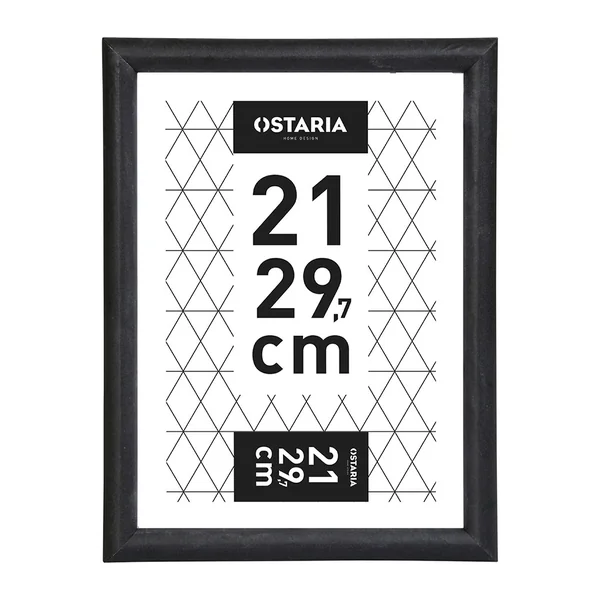Cadre photo ONYX noir 21x29.7cm