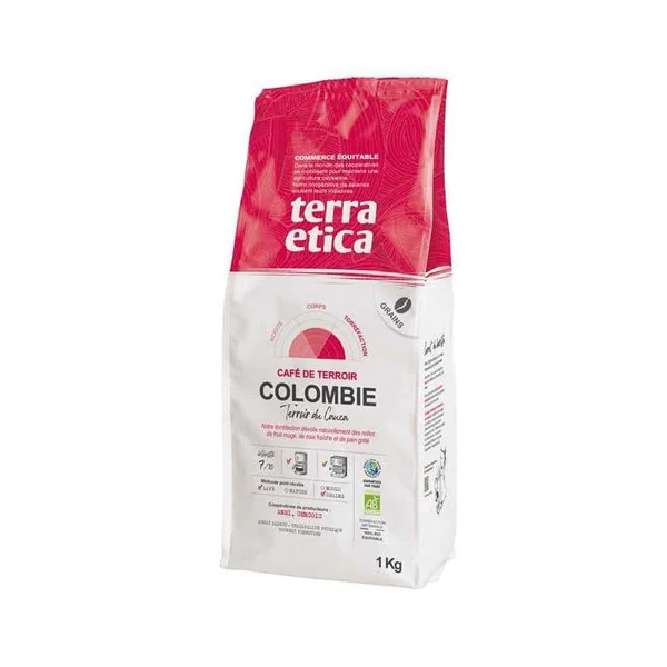 Cafe colombie grains 1kg