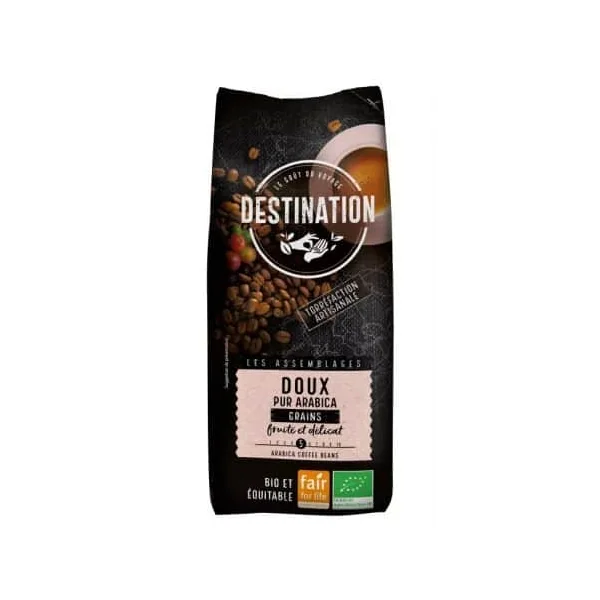 Cafe doux pur arabica grains fair 500gr